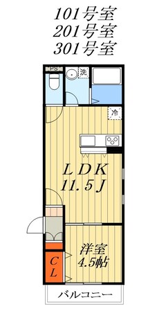マスターグレイスの物件間取画像